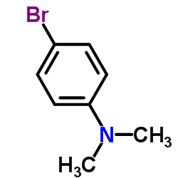 4-溴-N,N-二甲基苯胺结构式