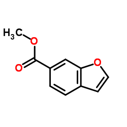 甲基苯并呋喃-6-羧酸结构式