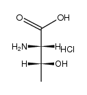 L-threonine methyl ester hydrochloride结构式