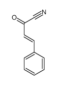 3-phenylprop-2-enoyl cyanide结构式