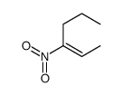 3-Nitro-2-hexene Structure