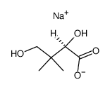 (R)-Pantoic Acid Sodium Salt Structure