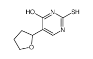 5-(oxolan-2-yl)-2-sulfanylidene-1H-pyrimidin-4-one结构式