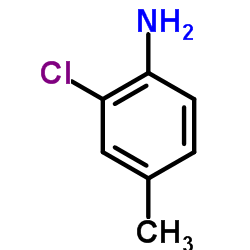 2-氯-4-甲基苯胺结构式