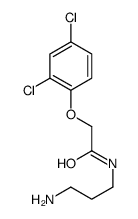 N-(3-aminopropyl)-2-(2,4-dichlorophenoxy)acetamide Structure