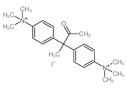 Ammonium,[(1-methylacetonylidene)di-p-phenylene]bis[trimethyl-, diiodide (8CI) picture