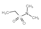 N,N-二甲基乙磺酰胺结构式