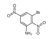 3-bromo-2,5-dinitroaniline结构式