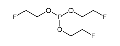 tris(2-fluoroethyl) phosphite Structure