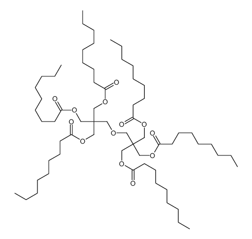 2,2'-[Oxybis(methylene)]bis[2-[(nonanoyloxy)methyl]-1,3-propanediol dinonanoate] Structure
