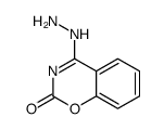 4-hydrazinyl-1,3-benzoxazin-2-one结构式