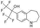 1,1,1,3,3,3-Hexafluoro-2-(2,3,4,5-tetrahydro-1H-benzo[b]azepin-7-yl)-propan-2-ol结构式