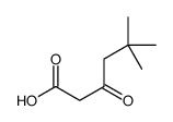 5,5-dimethyl-3-oxohexanoic acid Structure