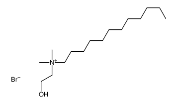dodecyl(2-hydroxyethyl)dimethylammonium bromide Structure