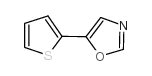 5-(2-噻吩基)-1,3-噁唑结构式