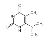 5-甲基-6-二甲氨基尿嘧啶结构式