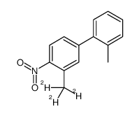 4-(2-methylphenyl)-1-nitro-2-(trideuteriomethyl)benzene Structure