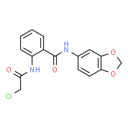 N-benzhydryl-3-chloropropanamide Structure