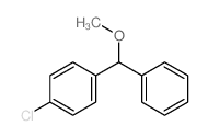 Ether, p-chloro-.alpha.-phenylbenzyl methyl结构式