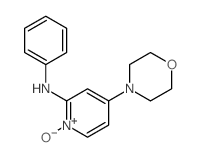 4-morpholin-4-yl-1-oxo-N-phenyl-6H-pyridin-6-amine结构式