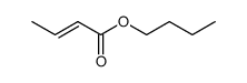 butyl (E/Z)-2-butenoate Structure