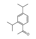 1-[2,4-bis(1-methylethyl)phenyl]ethan-1-one结构式