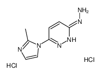 [6-(2-methylimidazol-1-yl)pyridazin-3-yl]hydrazine,dihydrochloride结构式