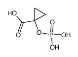 1-hydroxycyclopropanecarboxylic acid phosphate Structure