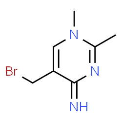 4(1H)-Pyrimidinimine,5-(bromomethyl)-1,2-dimethyl-(9CI) Structure
