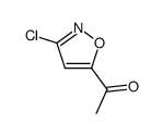 1-(3-chloroisoxazol-5-yl)ethan-1-one结构式