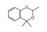 4H-1,3-Benzodioxin,2,4,4-trimethyl-(9CI)结构式