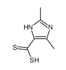 2,5-dimethyl-1H-imidazole-4-carbodithioic acid Structure
