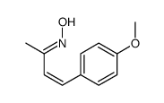 N-[4-(4-methoxyphenyl)but-3-en-2-ylidene]hydroxylamine Structure