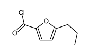 2-Furancarbonyl chloride, 5-propyl- (9CI) Structure