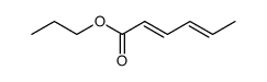 (2E,4E)-2,4-Hexadienoic acid propyl ester picture
