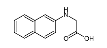 2-(naphthalen-2-ylamino)acetic acid结构式