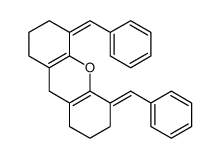 4,5-dibenzylidene-2,3,6,7,8,9-hexahydro-1H-xanthene Structure