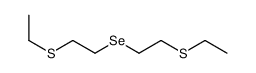 1-ethylsulfanyl-2-(2-ethylsulfanylethylselanyl)ethane结构式