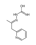 (1-pyridin-2-ylpropan-2-ylideneamino)urea结构式