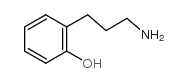 2-(3-氨基丙基)苯酚结构式