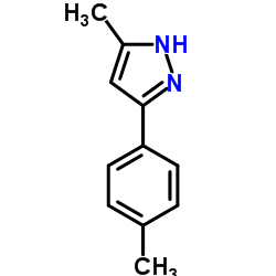 5-Methyl-3-(4-methylphenyl)-1H-pyrazole Structure
