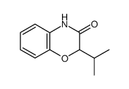 2-ISOPROPYL-2H-BENZO[B][1,4]OXAZIN-3(4H)-ONE结构式