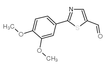 2-(3,4-二甲氧基苯基)噻唑-5-甲醛图片