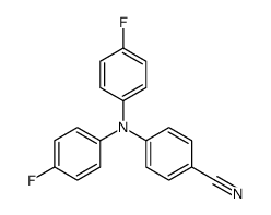 4-(4-fluoro-N-(4-fluorophenyl)anilino)benzonitrile结构式