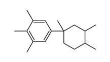 1,2,3-trimethyl-5-(1,3,4-trimethylcyclohexyl)benzene Structure