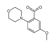 4-(4-methoxy-2-nitrophenyl)morpholine Structure