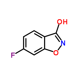 6-氟苯并[d]异恶唑-3(2H)-酮结构式