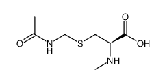 H-NMe-Cys(Acm)-OH Structure