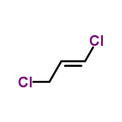 trans-1,3-Dichloropropene Structure