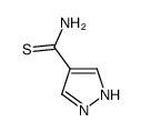 1H-PYRAZOLE-4-CARBOTHIOIC ACID AMIDE Structure
